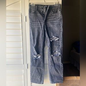 Urban Outfitters Black Ripped Jeans